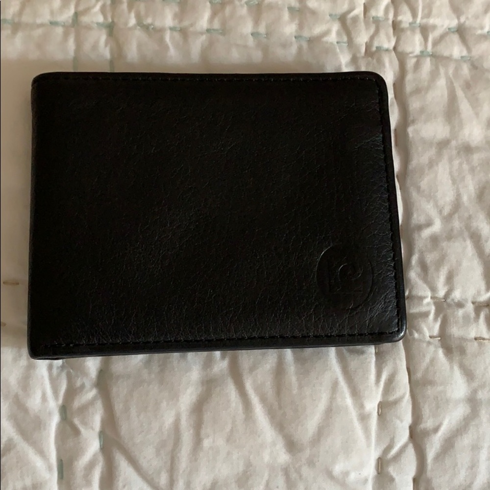 Pierre Cardin black leather wallet